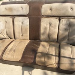1975 Mercury Couger Front And Rear Seat Original