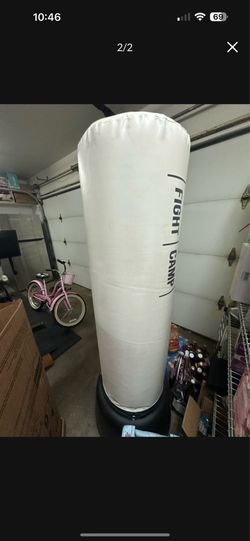 Fight camp punching bag