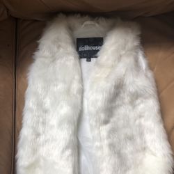 Girls’ Faux Fur Coat/vest