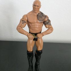 WWE Basic The Rock Figure