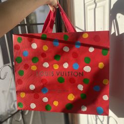 Louis Vuitton X Kusama Paper Shopping Bag 