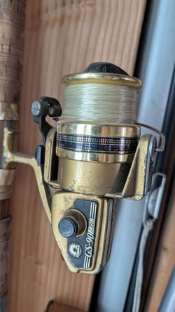 Vintage Daiwa GS-90 Spinning Reel Heavy Duty Steel Fishing Reel Made in Japan Fish