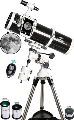 Telescope, Gskyer 130EQ Professional Astronomical Reflec