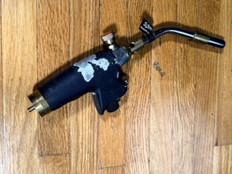 Schneider Trigger Start Propane MAPP Gas Torch Head 57892 Adjustable Flame
