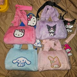 Hello Kitty And Friends Plush Handbag Crossbody 