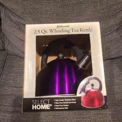 *new* 2.5 Qt. Whistling Tea Kettle in Purple