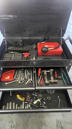 Tool Box With Tools