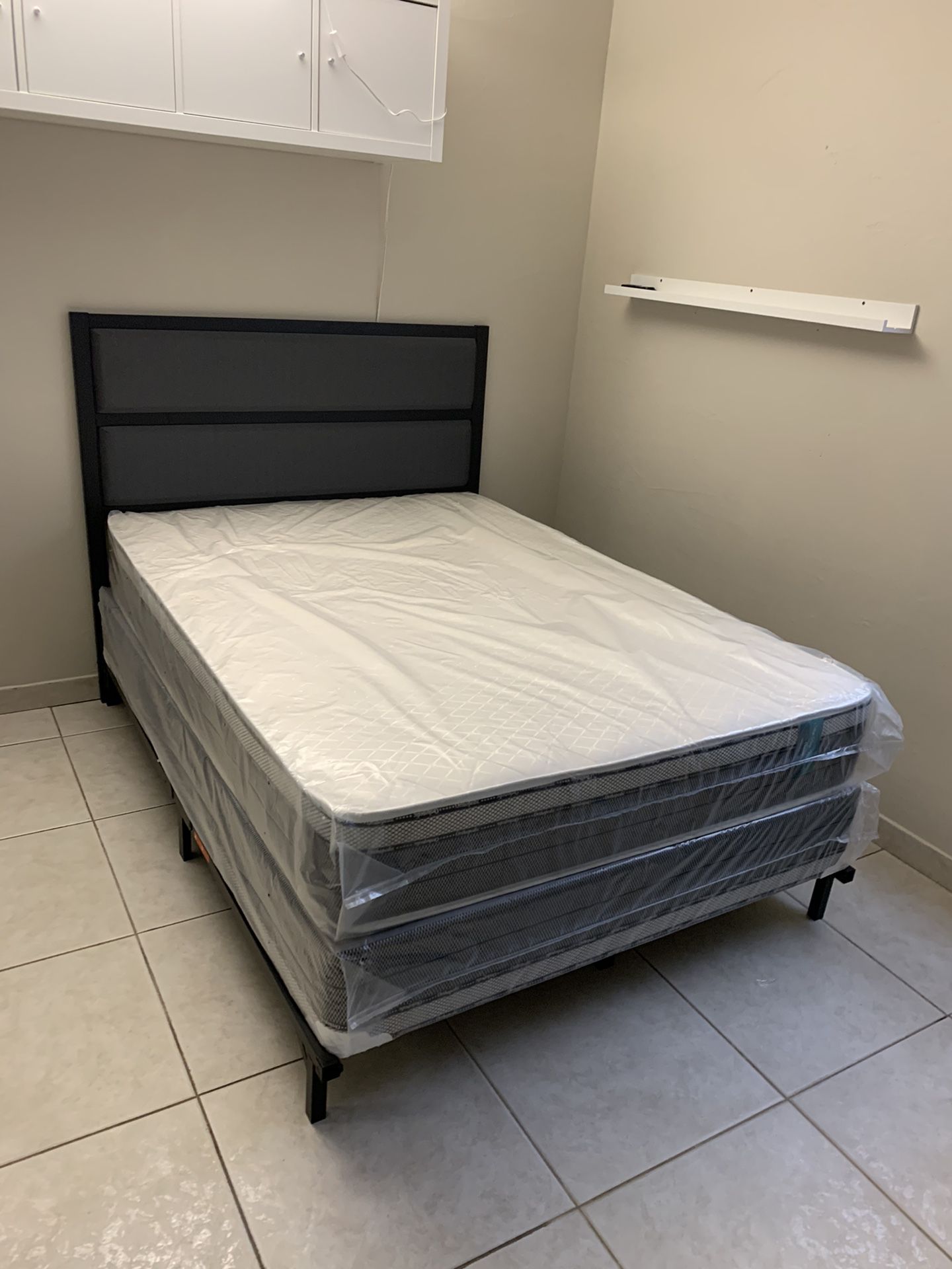 New mattresses and box springs FREE DELIVERY 🚚 TWIN 130 full 140 queen 150 king 200