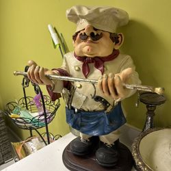 Chef Utensil Holder Decor