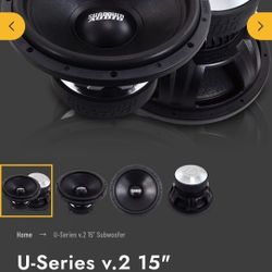 Two V.2 15 Subwoofer
