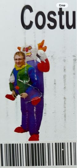 Inflatable Clown adult costume