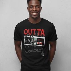 8-Bit Retro Gaming "Outta Control" Tee