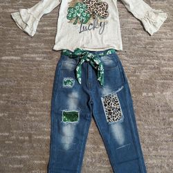 St. Patty's Day Outfit Size 4 