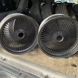 22 inch wire rims 