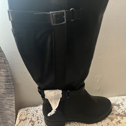 Brand New Black Boots Size 9