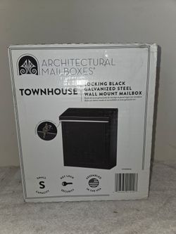 Architectural Townhouse Locking Mailbox  New (Price Is Firm)