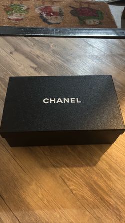 Chanel almond bow-tie flats