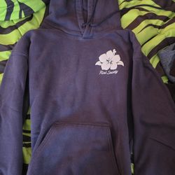 Riot Society Blue Hoodie Medium 