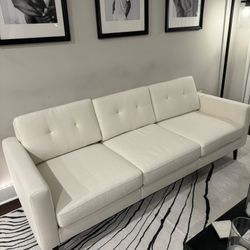 WHITE MODULAR SOFA 