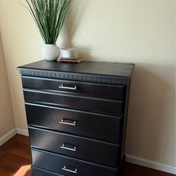Elegant Black Dresser