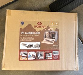 Sport Pet Cat Carrier & & Bed • In Review Available & in stock Sport Pet Cat Carrier &