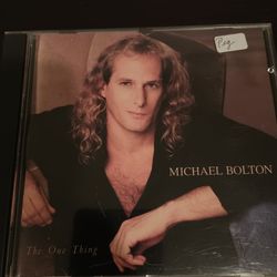 The One Thing by Michael Bolton (CD, Columbia (USA))
