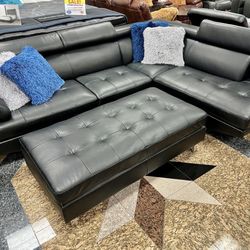 NEW COMFY IBIZA SECTIONAL SOFA SET ON SALE $899! EASY FINANCING 💰SAME DAY DELIVERY 🚚 