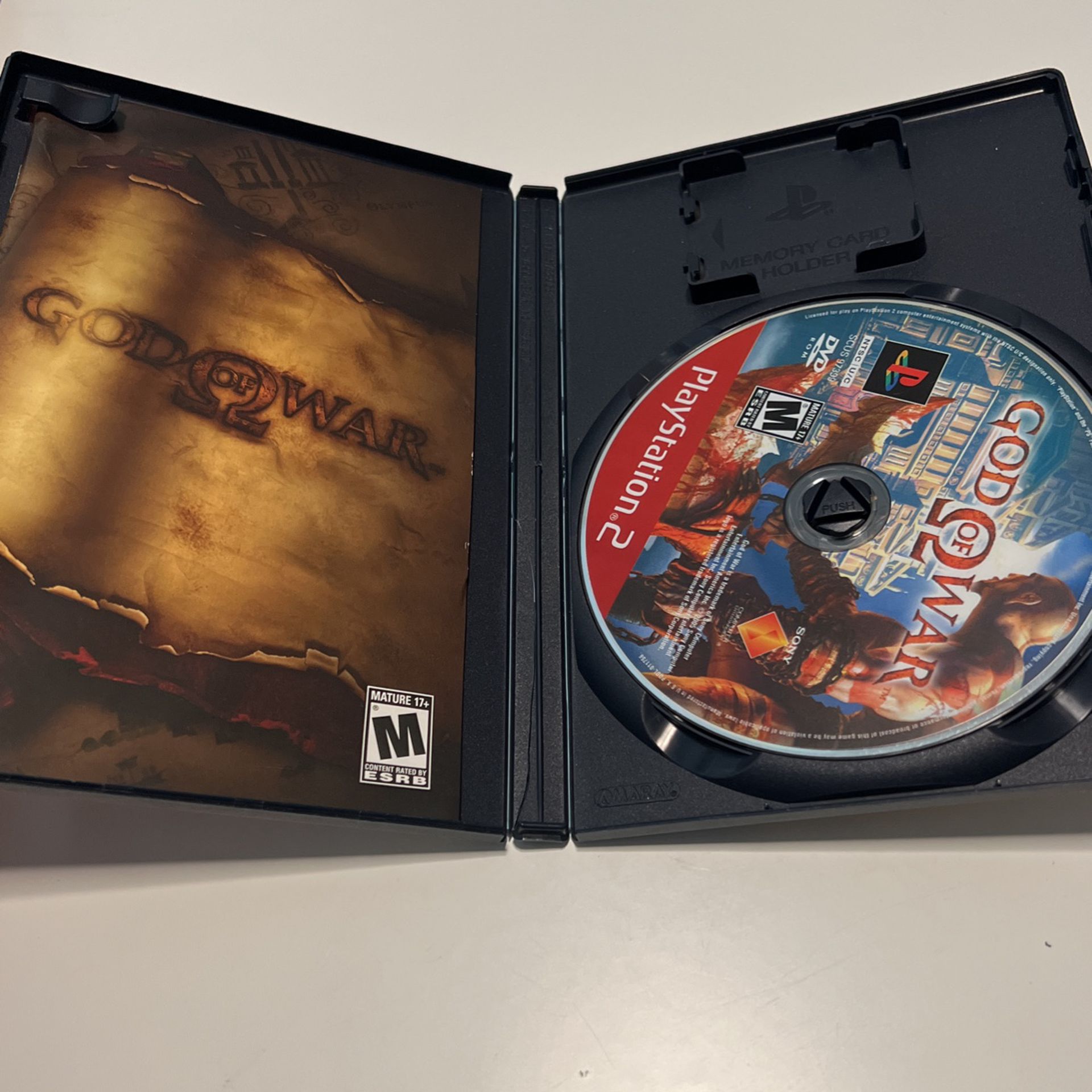 God Of War PS2 Greatest Hits Game CIB