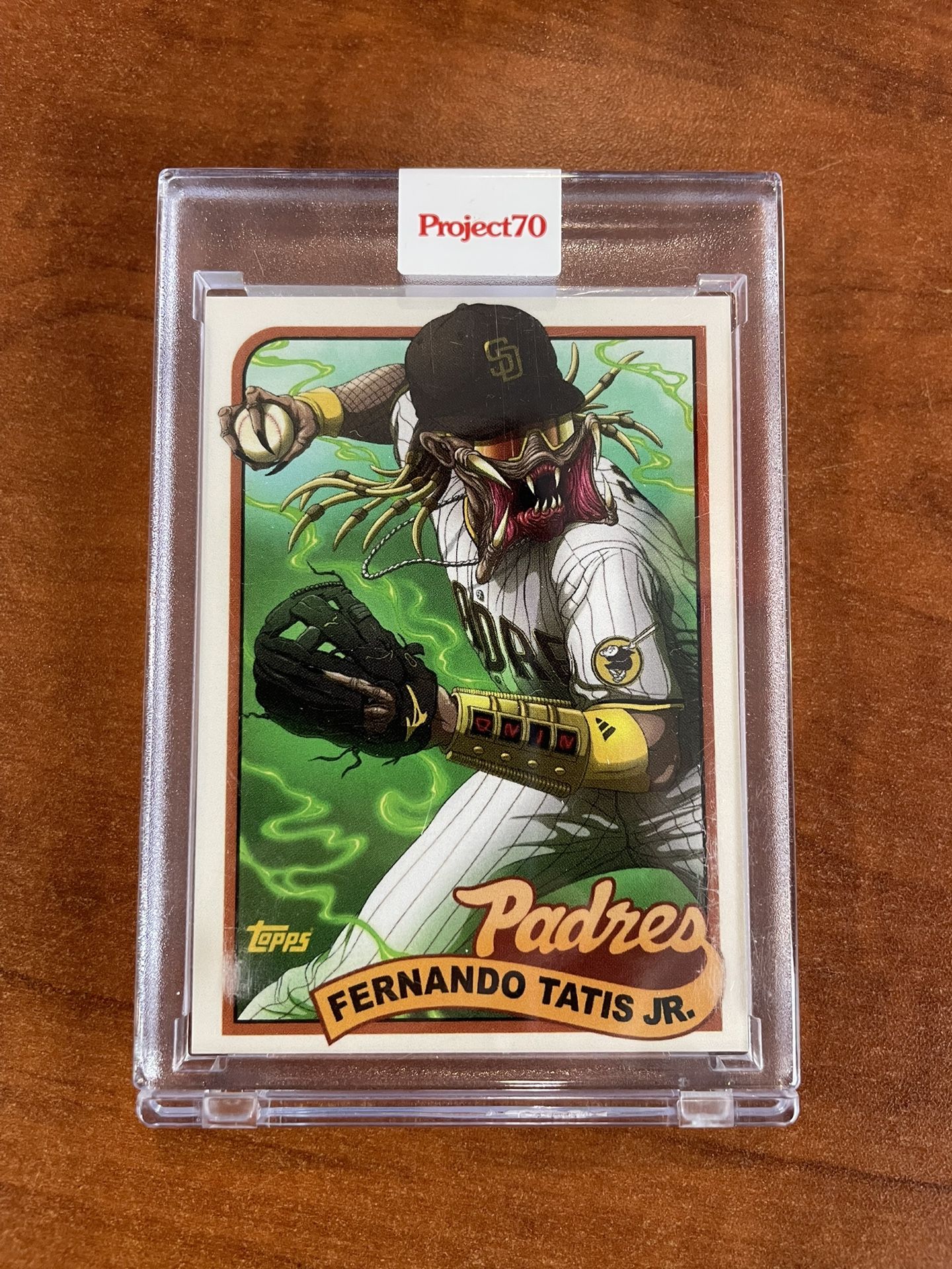 2021 Topps Project 70 Fernando Tatis Jr. (by Artist, Alex Pardee)