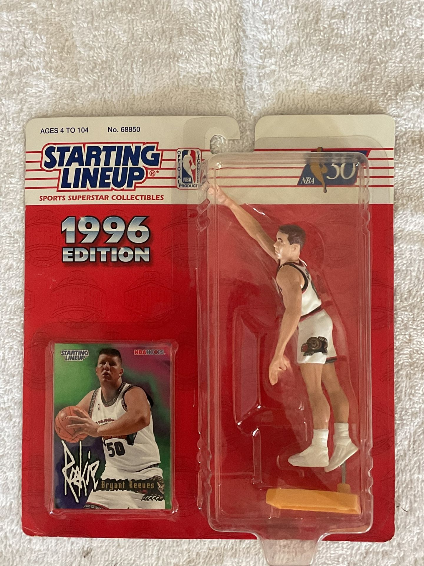 Bryant Reeves | Starting Lineup | Sports Super Star Collectibles | 1996 Editions