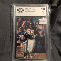 Junior Seau Graded Card