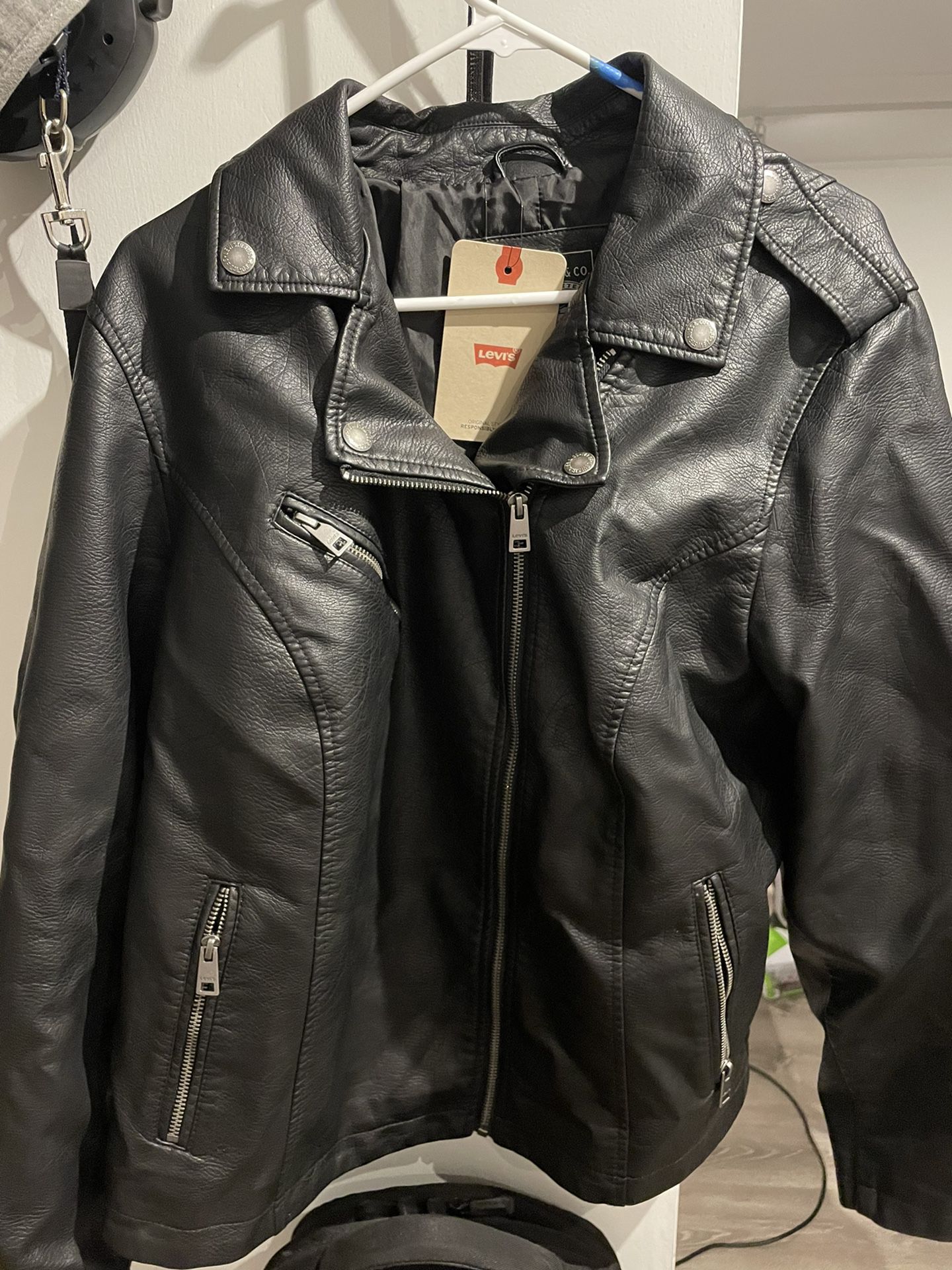 Women’s Levi faux Leather Jacket 