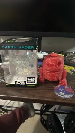 Star Wars Smugglers Bounty Exclusive Hikari Minis Darth Vader and Chopper