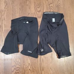 Trek Cycling  Size Small  and medium Padded Nylon Black Bike Shorts pair