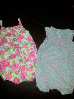 Baby girl Rompers 9 months