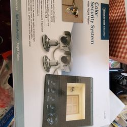 Color Security System With Night Vision