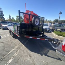 Trailers For Sale 9900 Load Capacity 2 Axles And High Rolling Breaks