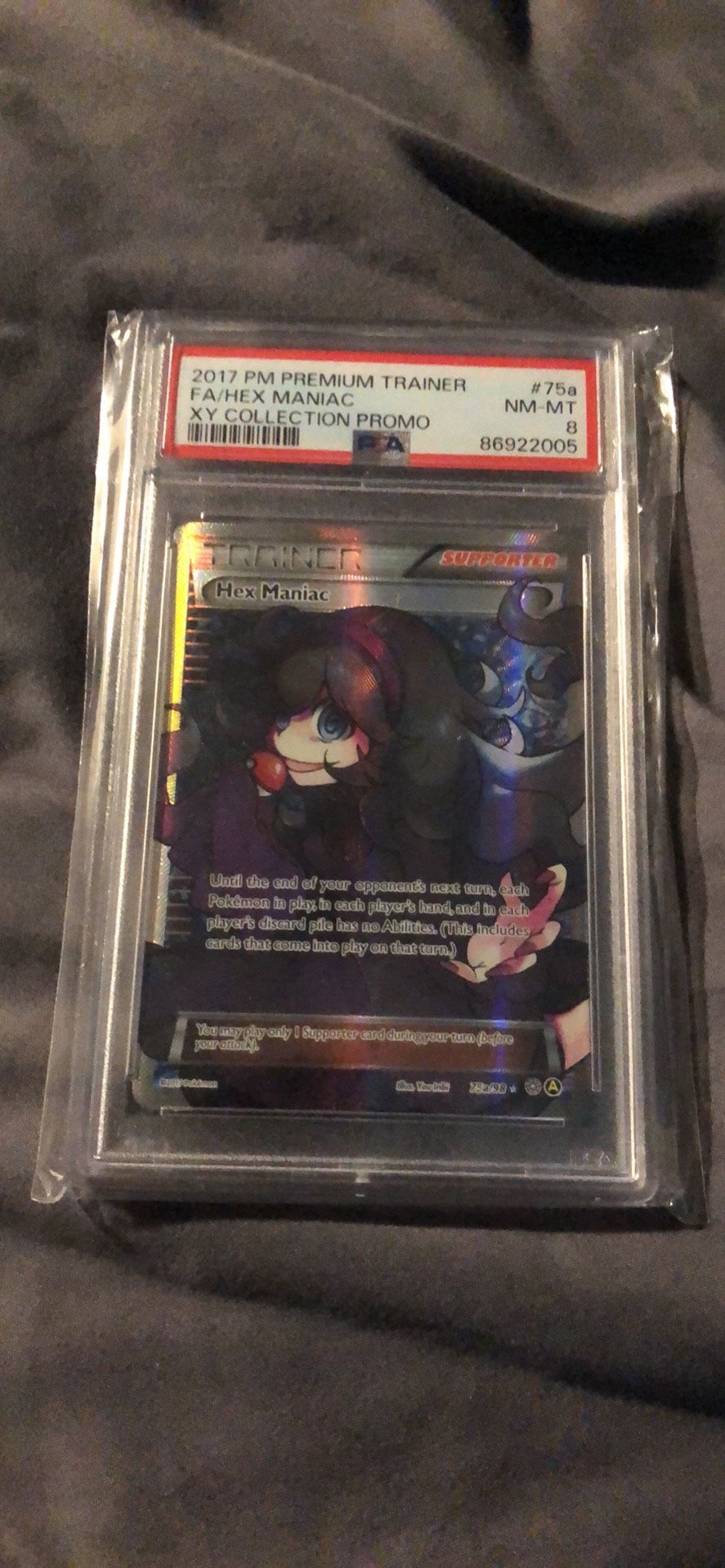 POKÉMON WAIFU SLAB Psa 8 Hex Maniac