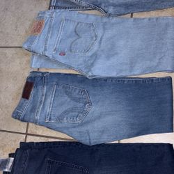Levi’s, Guess, And Hollister Jeans 