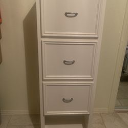 Antique White Dresser 