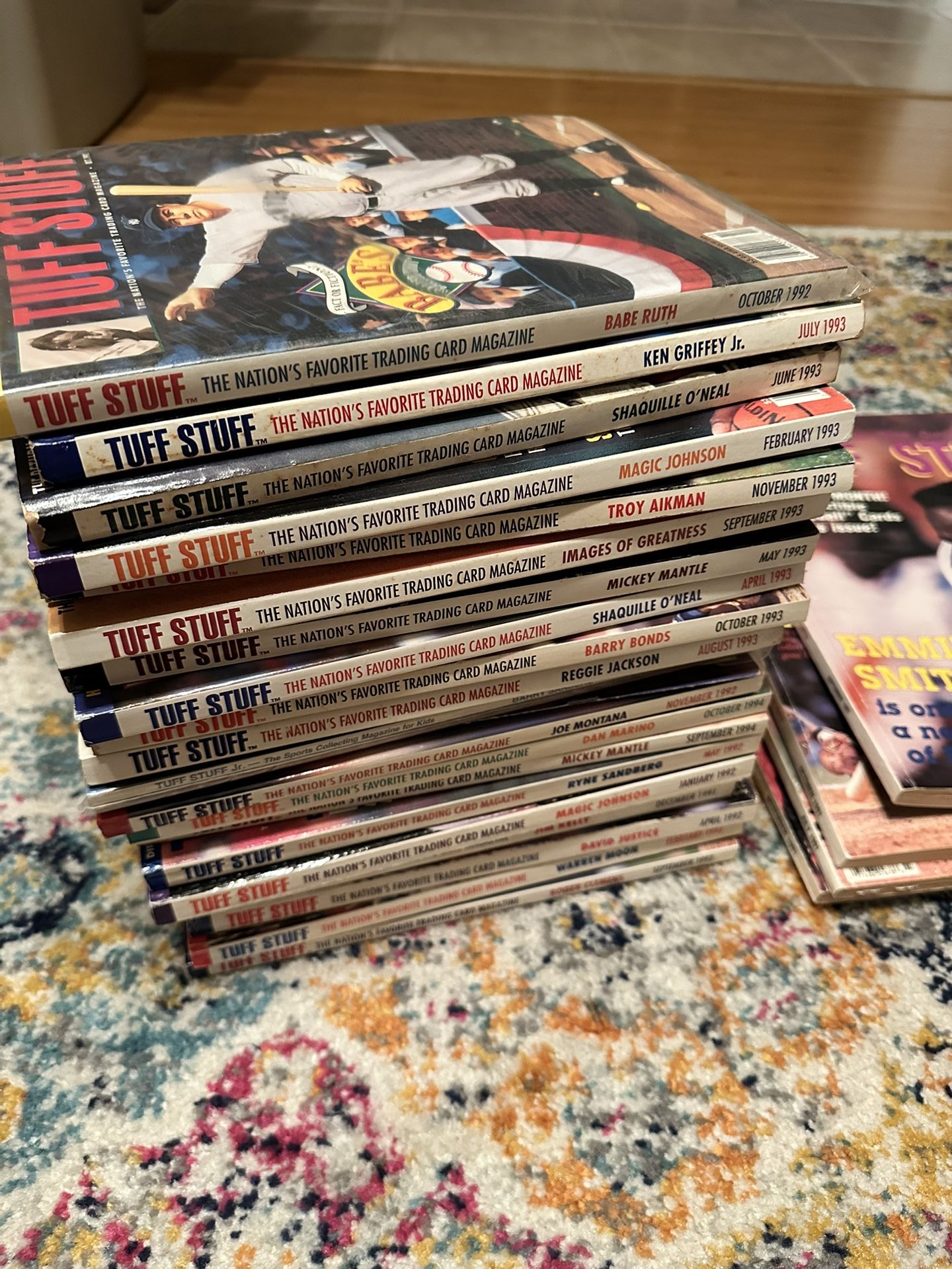 Lot Of Tuff Stuff 26 Issues ‘91-‘ 93