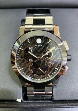 Movado Vizio Mens Quartz Watch, Moderately Used