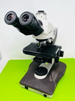 Nikon Labophot-2 Microscope + Dual Head Teaching Microscope Powers On