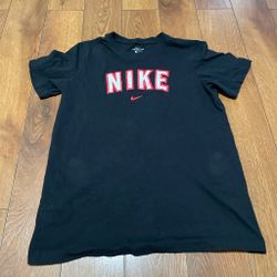 Nike Graphic T-Shirt Black Red Logo
