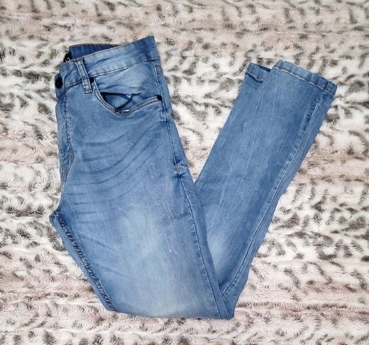 Men's Marc Ecko Cut & Sew Light Blue Denim Jeans