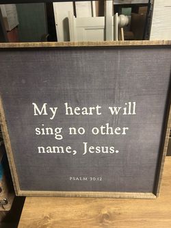 Home decor sign