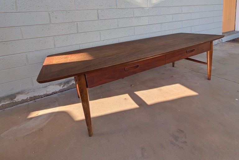 Vintage Mid Century Wood Coffee Table