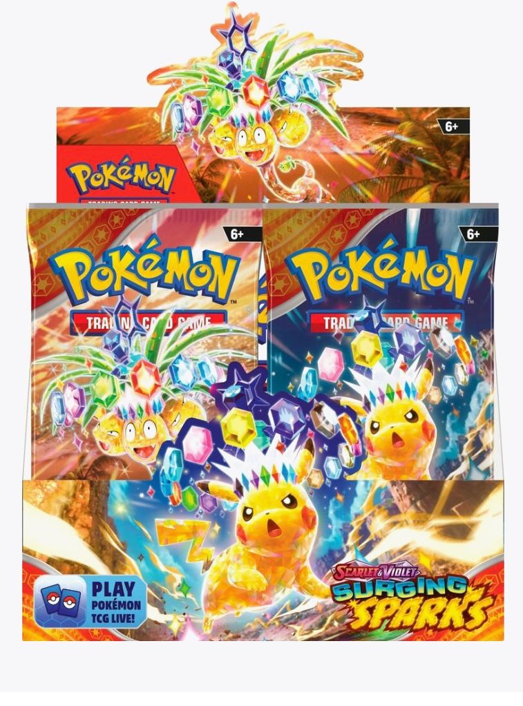 Surging Sparks Booster Box - SV08: Surging Sparks (SSP)