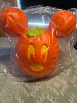 Disney Mickey Mouse Halloween Pumpkin Light