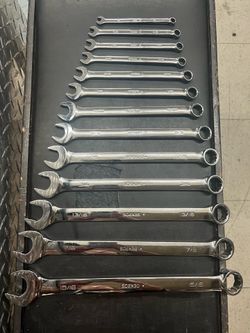 Snap-On Snap On 13pc 12-Point SAE Flank Drive Plus Combination Wrench Set 1/4”-15/16” SOEX01FMBR